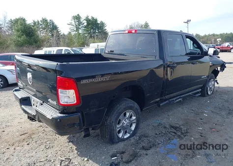 2020 Ram 2500 Big Horn 4X4 6'4 Box z USA, uszkodzony, nr VIN 3C6UR5DL1LG115240